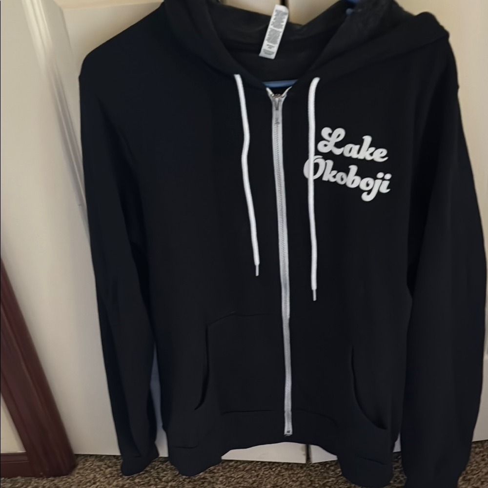 Bella Canvas Black Hoodie